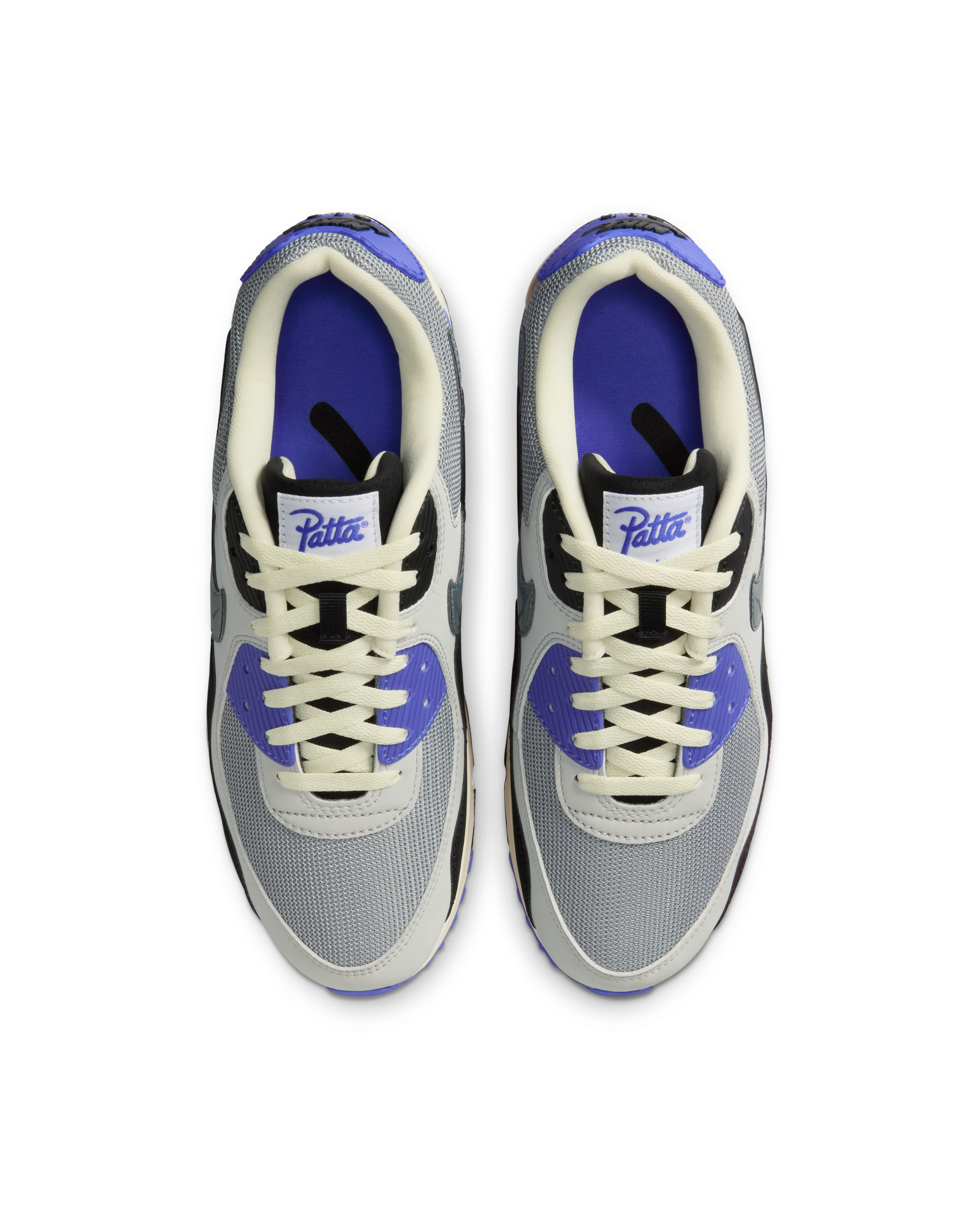 Patta x Nike Air Max 90 SP (Particle Grey/Neutral Grey-Sapphire)