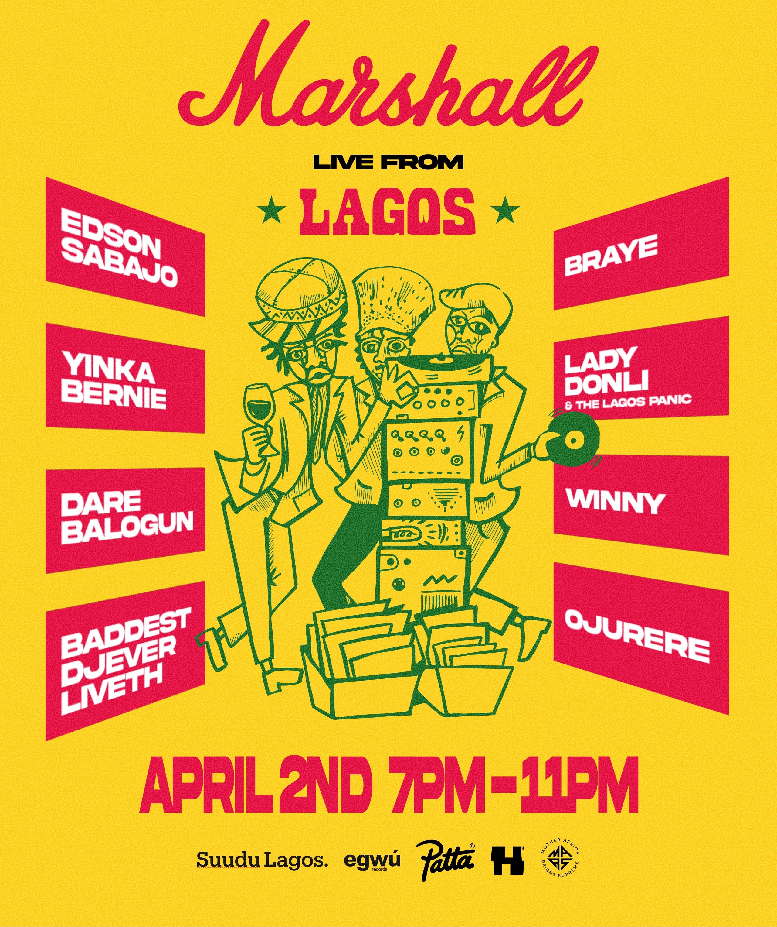 Marshall Live From Lagos