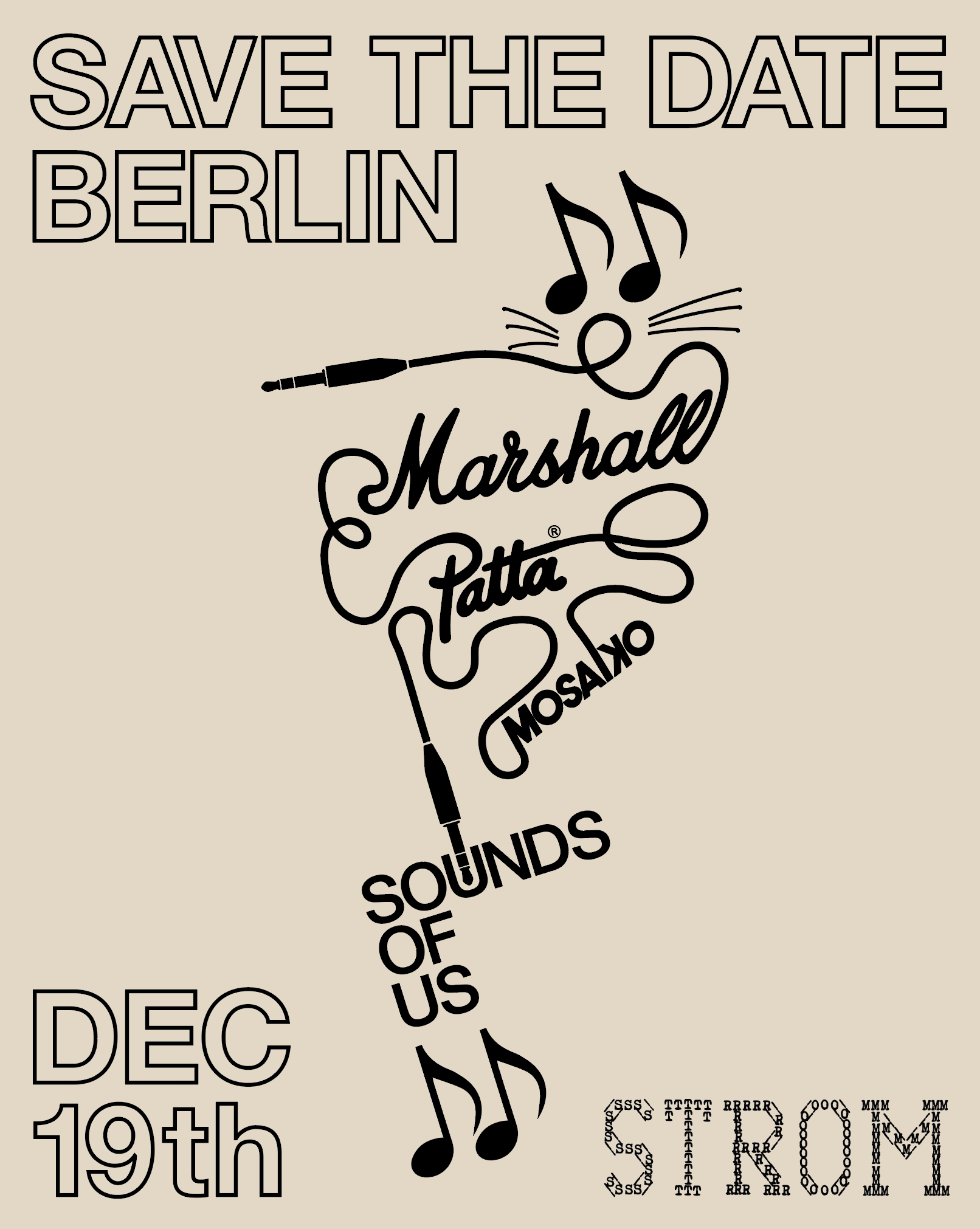 Patta x Marshall x Mosaiko - Sounds of Us