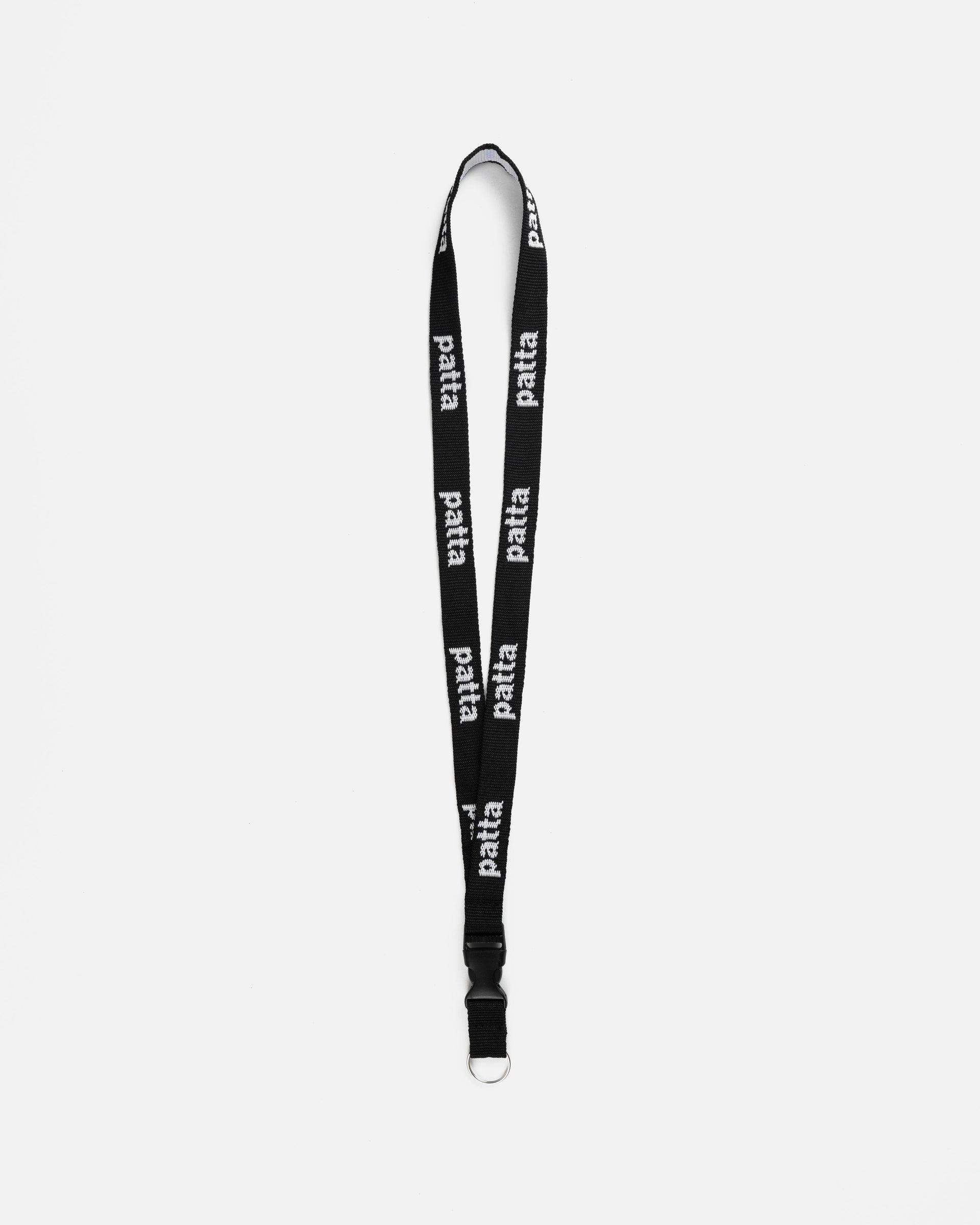 Patta Jacquard Lanyard (Black)