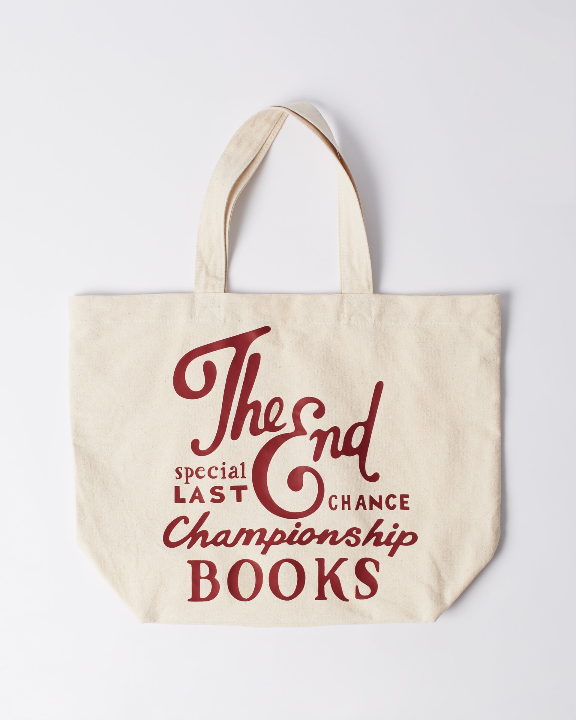 byParra Last Chance Books Tote Bag (Off White)