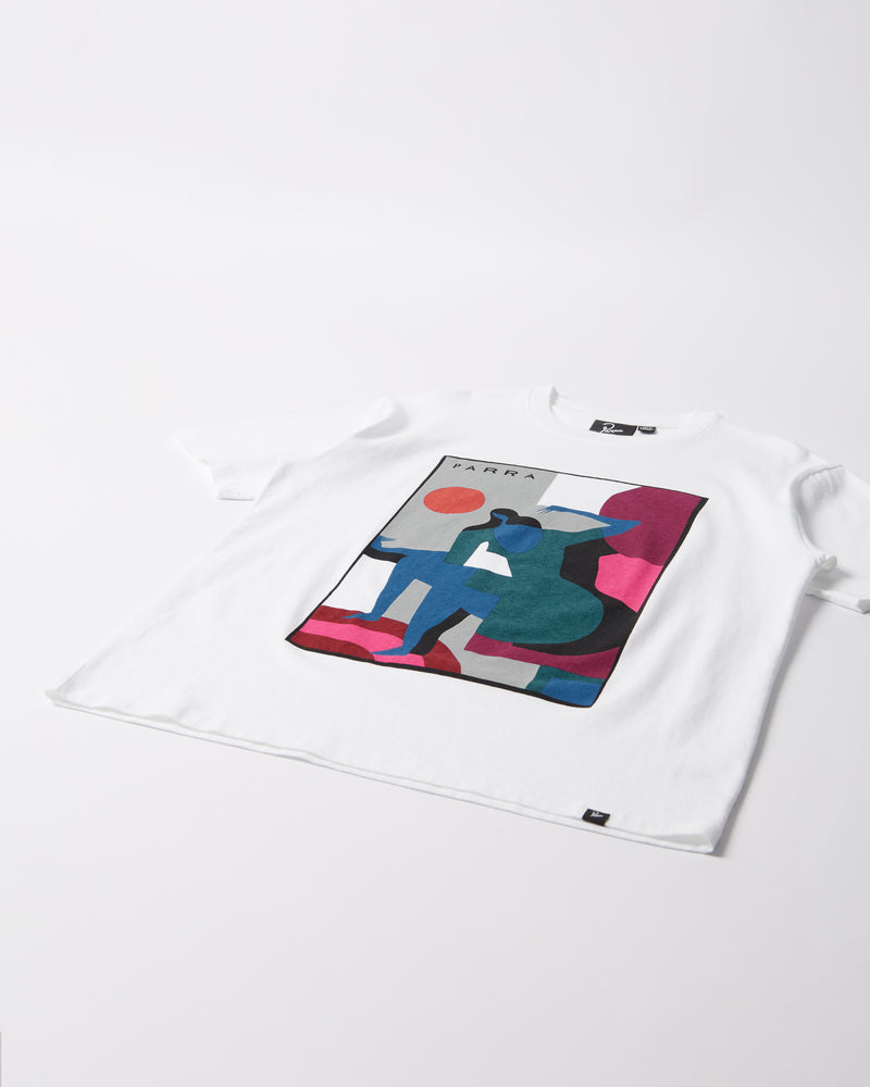 byParra Ball To The Face T-Shirt (White)