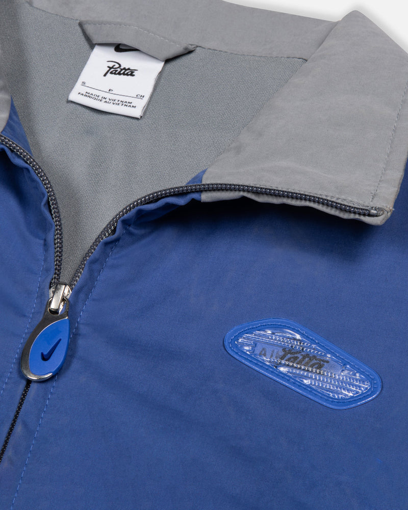 Patta x Nike NRG Track Jacket (Patricle Grey/Sapphire)