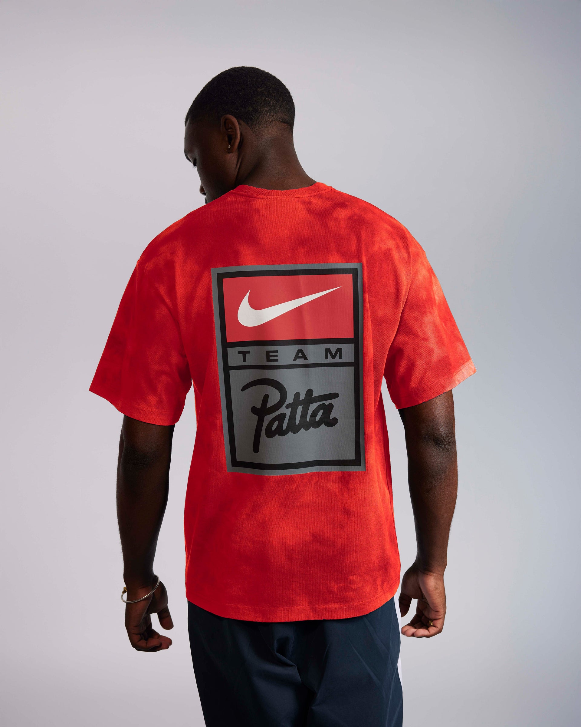 Patta x Nike NRG T-shirt GX Washed (Rush Red/University Red/Gym Red)