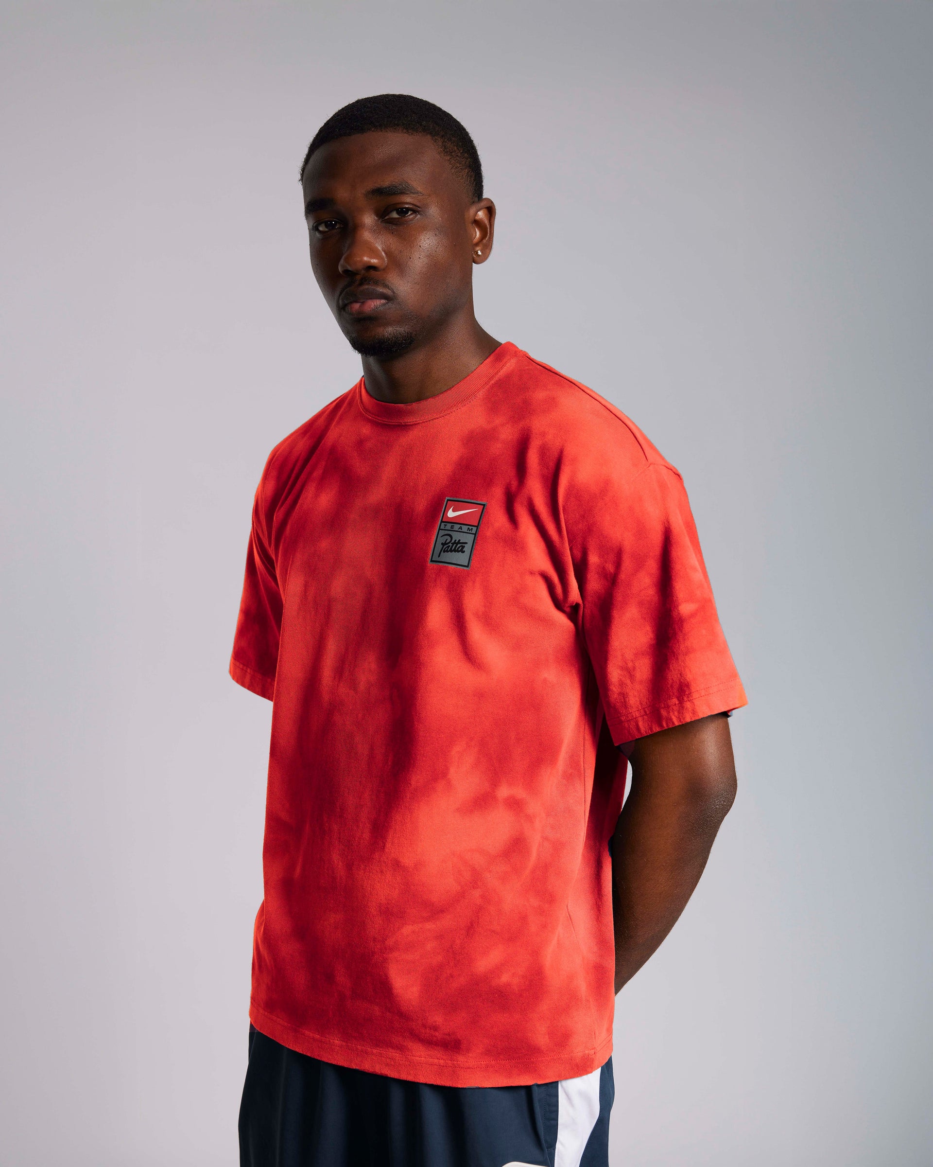 Patta x Nike NRG T-shirt GX Washed (Rush Red/University Red/Gym Red)