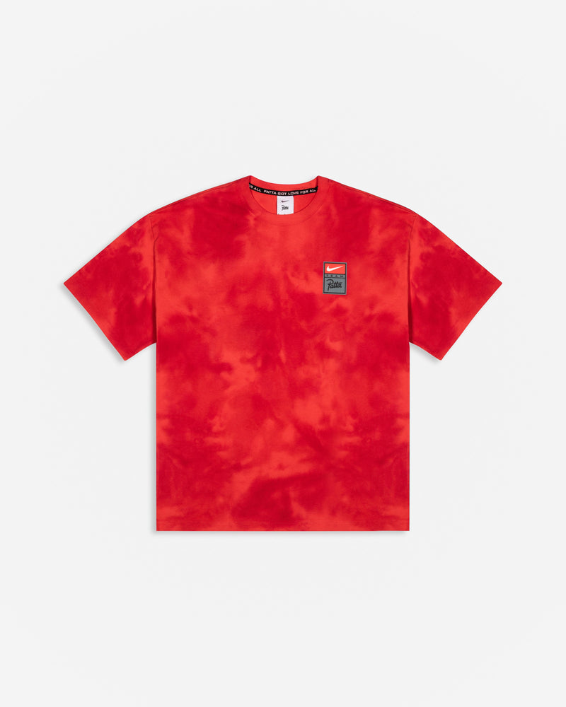 Patta x Nike NRG T-shirt GX Washed (Rush Red/University Red/Gym Red)