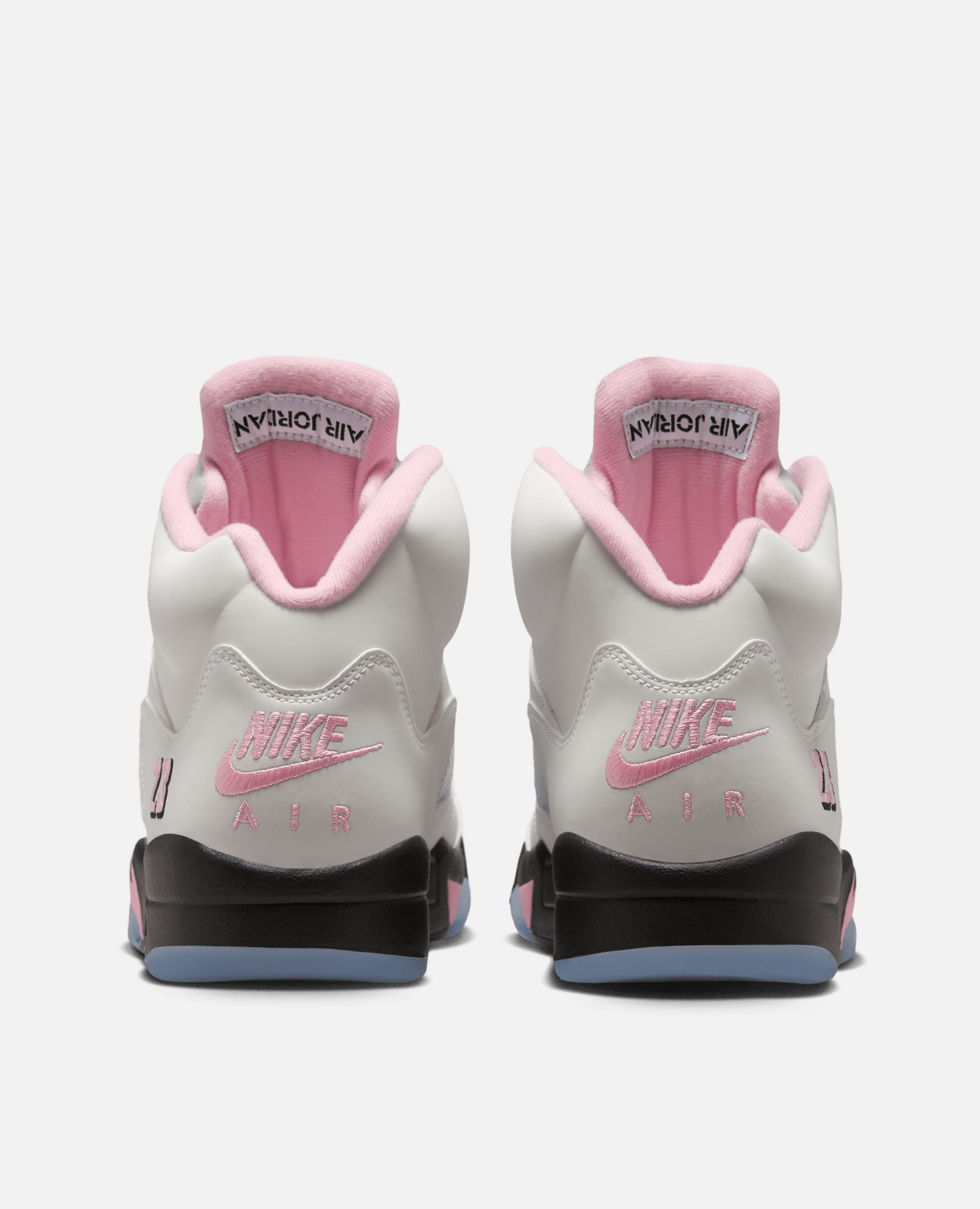 Nike Air Jordan 5 Retro "Medium Soft Pink" (White/Med Soft Pink-Black)