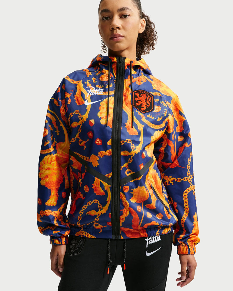 Patta x Nike KNVB Anthem Jacket (Deep Royal/Orange)