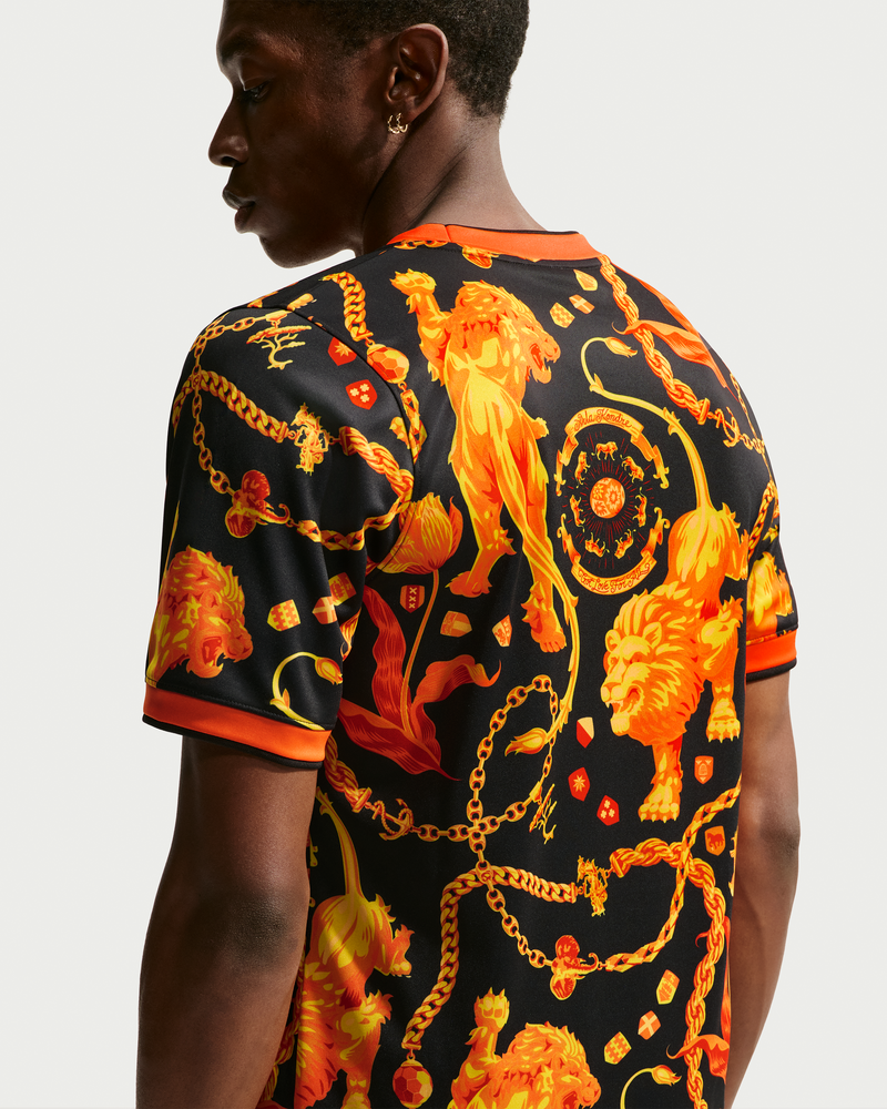Patta x Nike KNVB Pre-Match Jersey (Black/Orange)