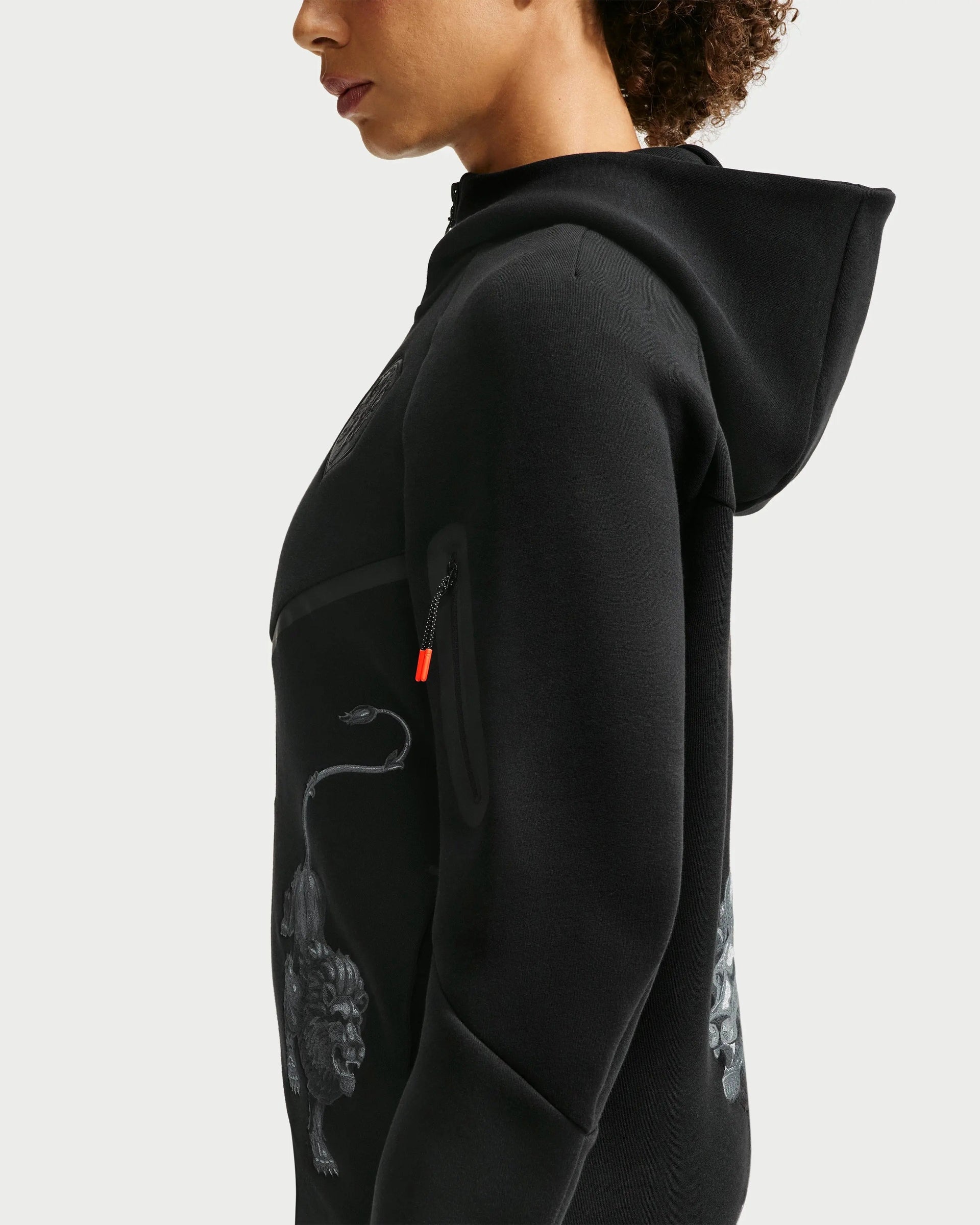 Patta x Nike KNVB Tech Fleece Zip-Hoodie (Black/White)