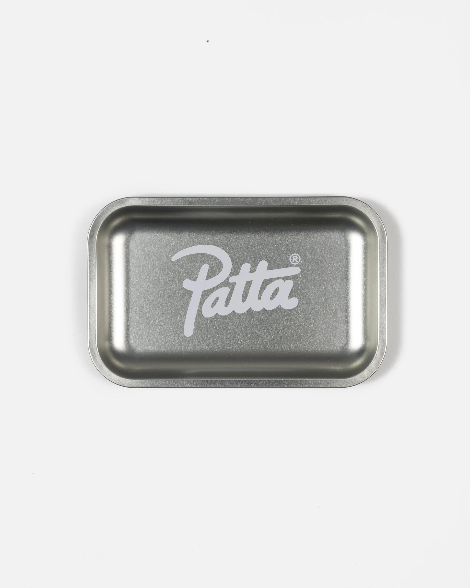 Team Patta Rose Rolling Tray (Silver )