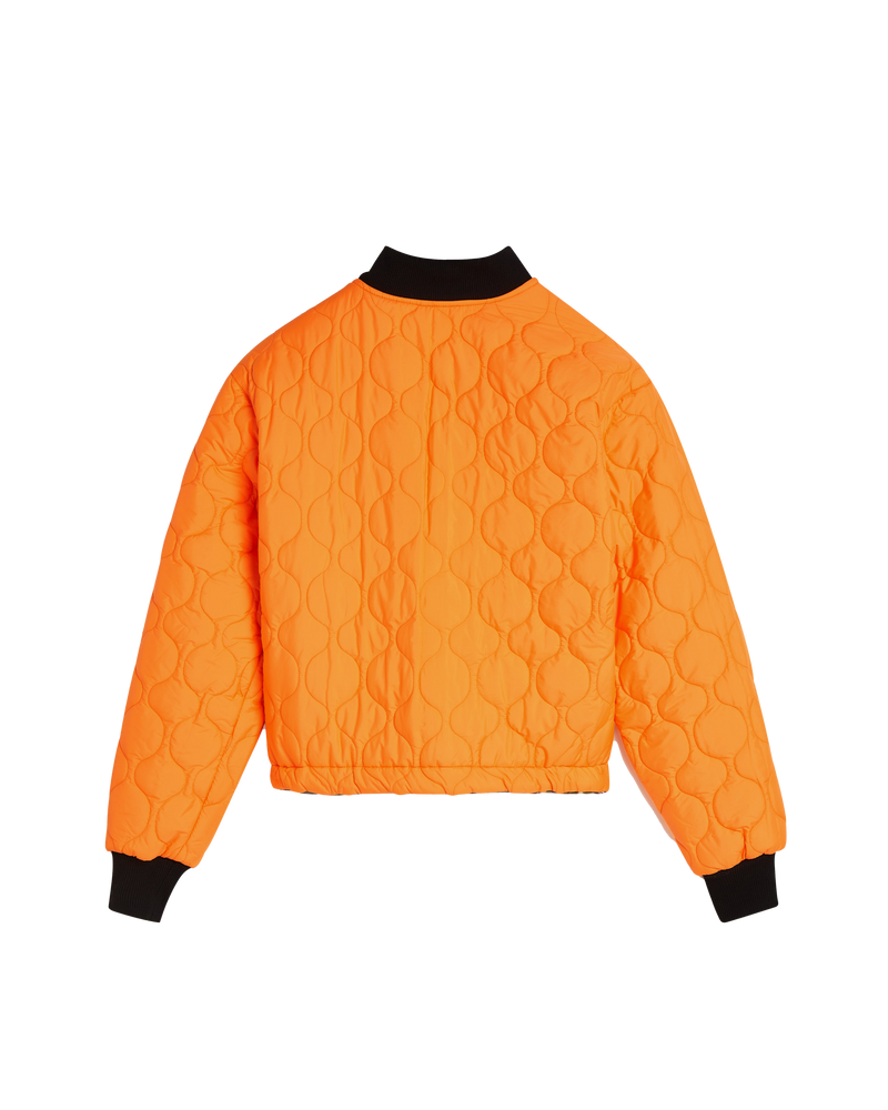 Patta Nature Print Reversible Canvas Bomber Jacket (Nature Print)