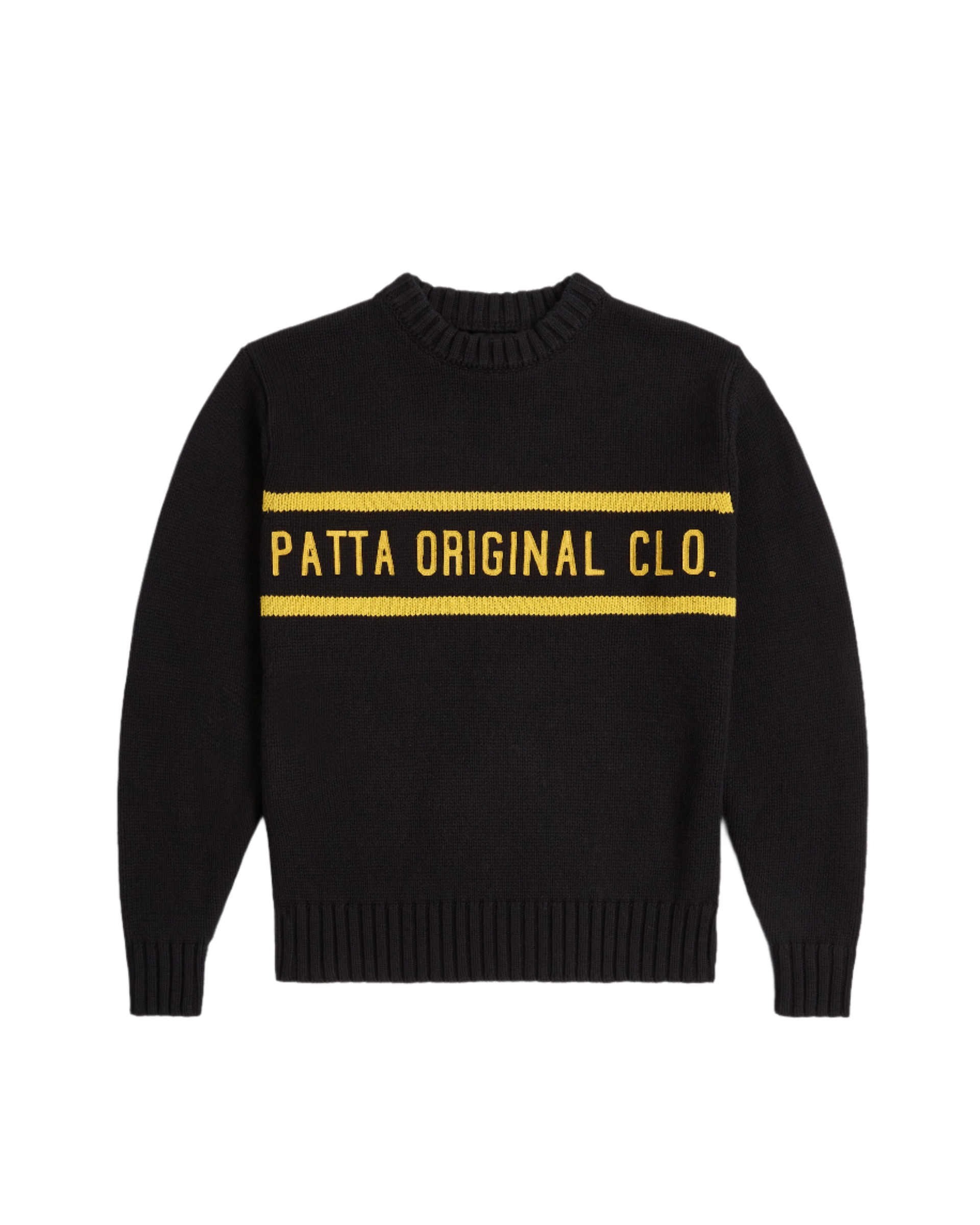Patta Original Clothing Knitted Jumper (Black)