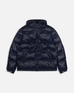 Patta Quilted Script Logo Puffer Jacket Parisian Night