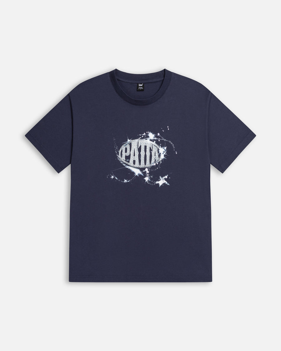 Patta Galaxy T-Shirt (Black Iris)