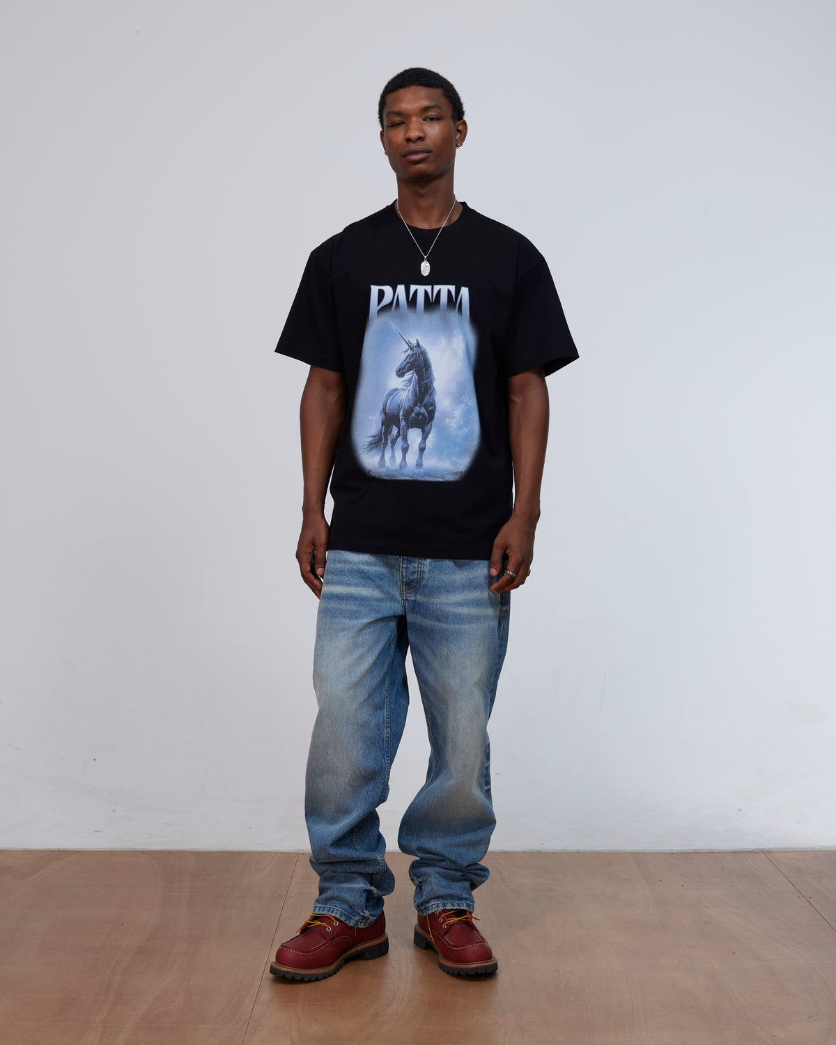 Patta Unicorn T-Shirt (Black)