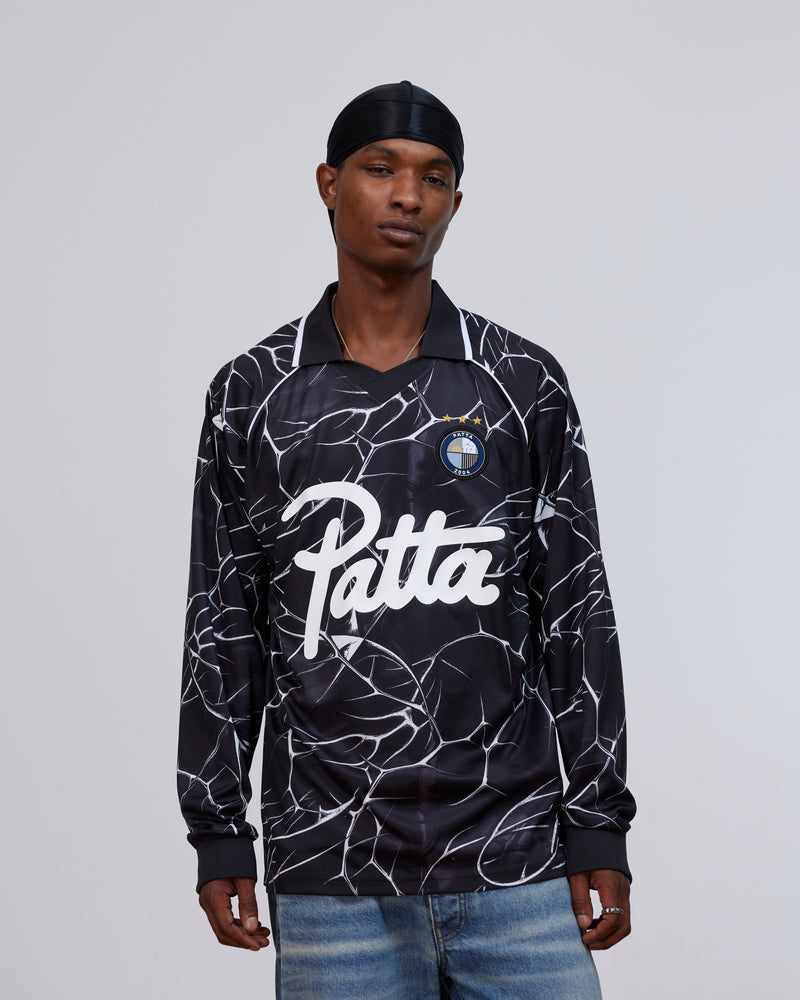 Patta Thorns Longsleeve Football Jersey (Moonless Night)
