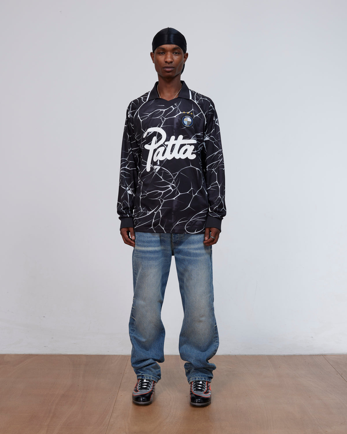 Patta Thorns Longsleeve Football Jersey (Moonless Night)