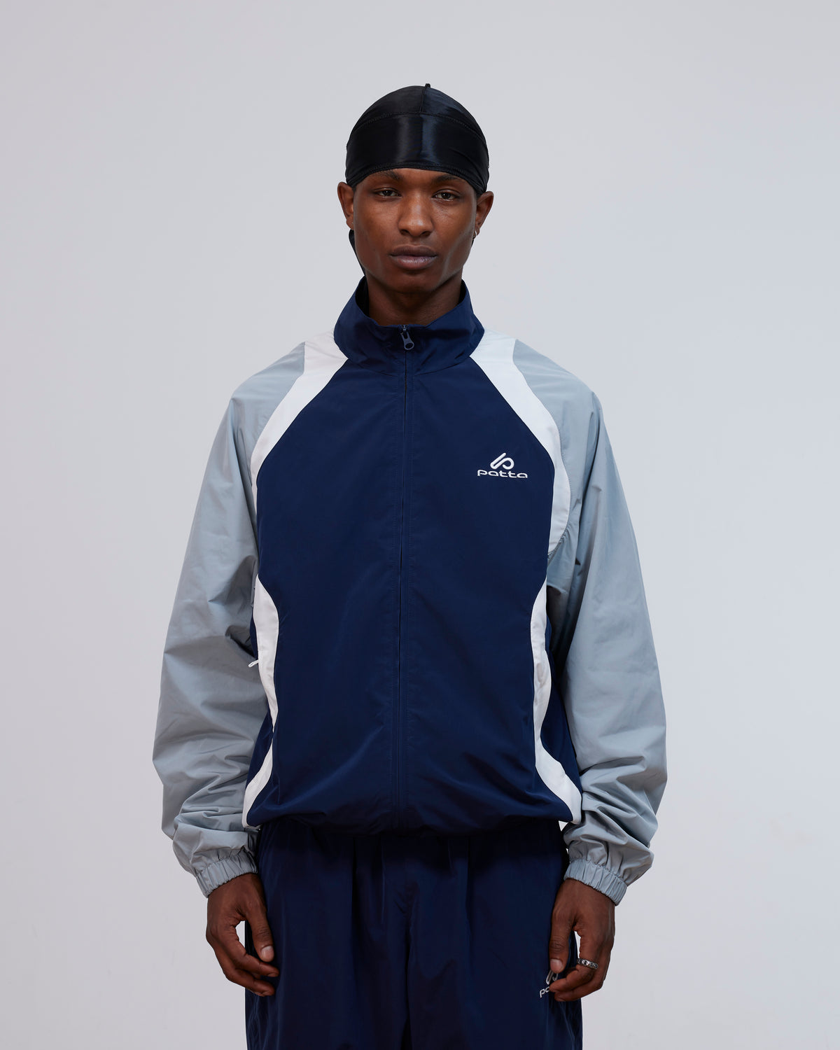 Patta Serpentine Track Top (Black Iris)