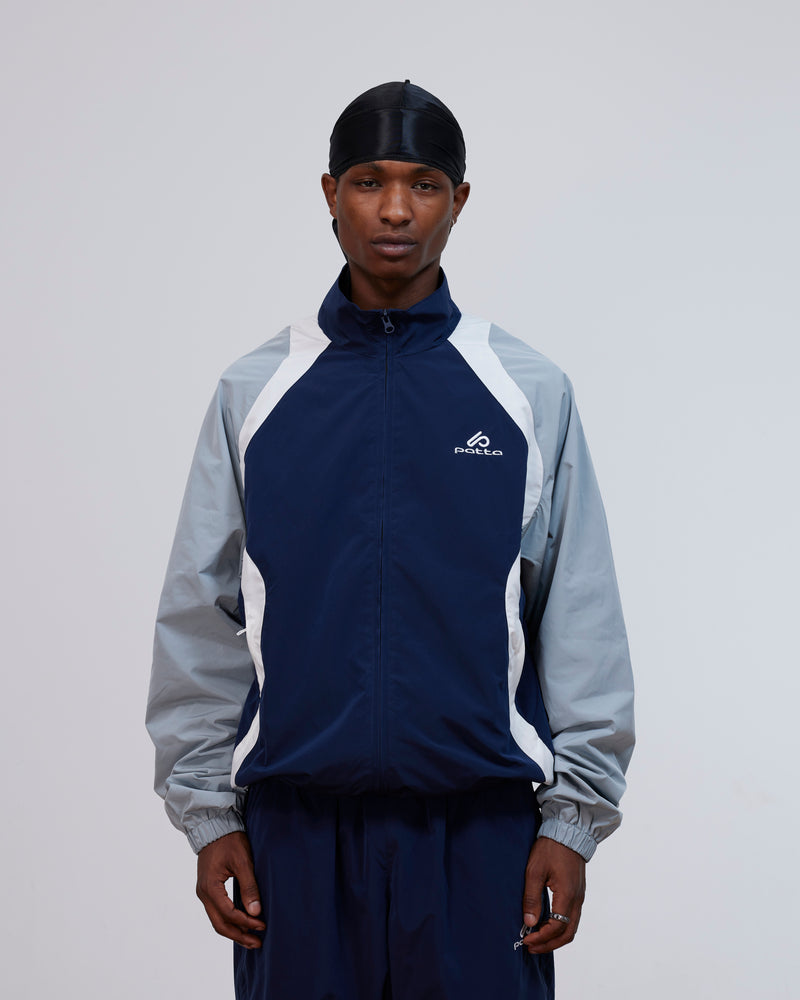Patta Serpentine Track Top (Black Iris)
