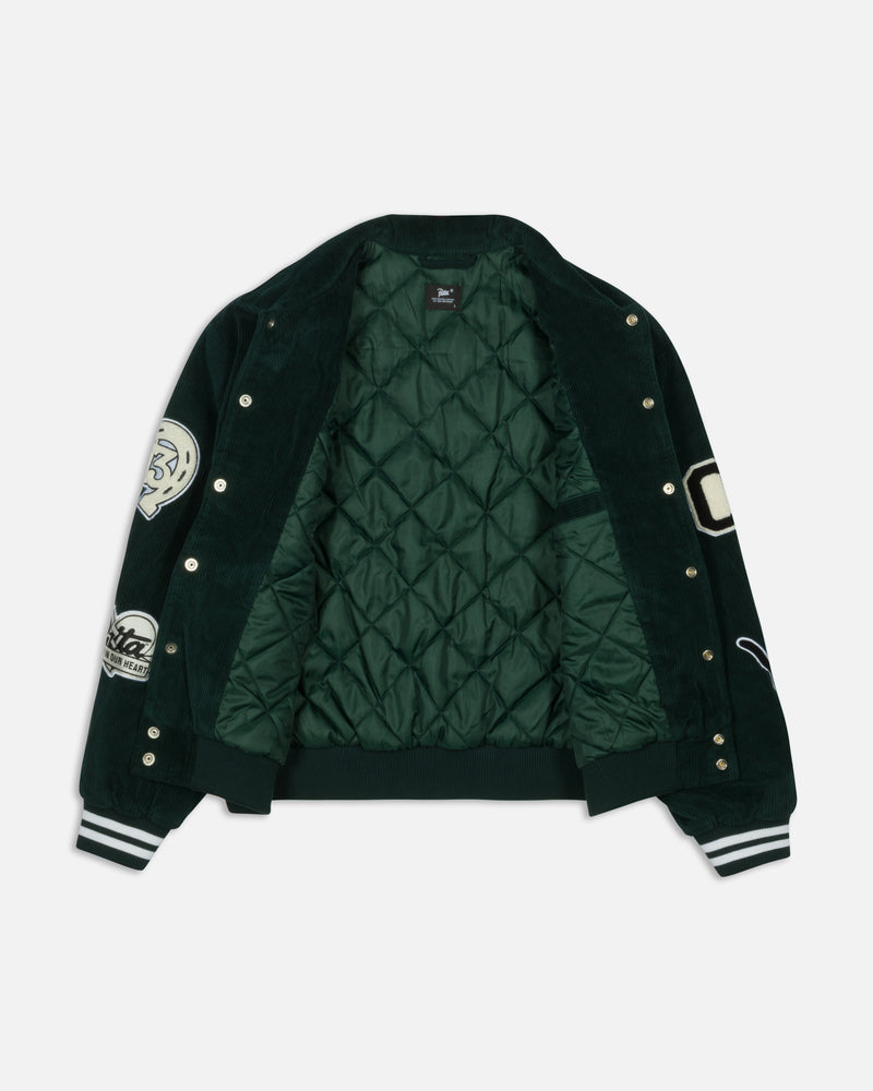 Patta Corduroy Bomber Jacket (Pine Grove)