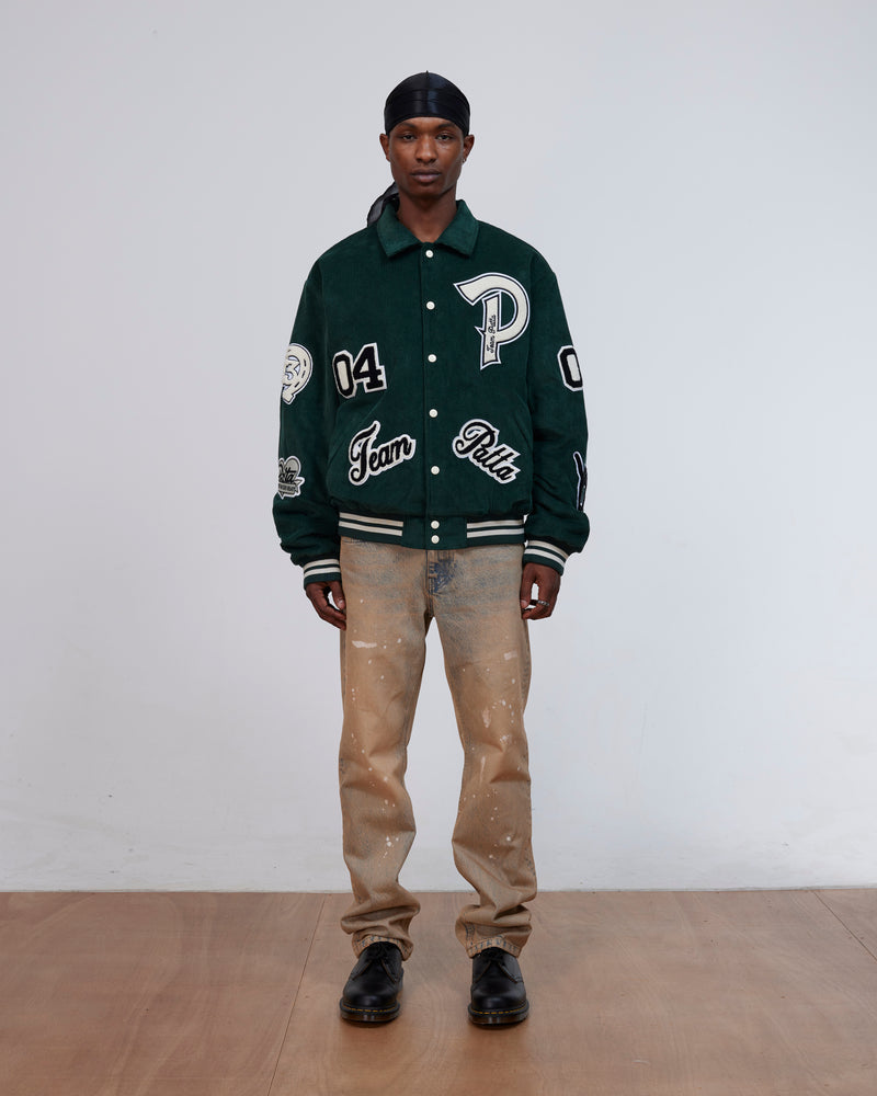 Patta Corduroy Bomber Jacket (Pine Grove)