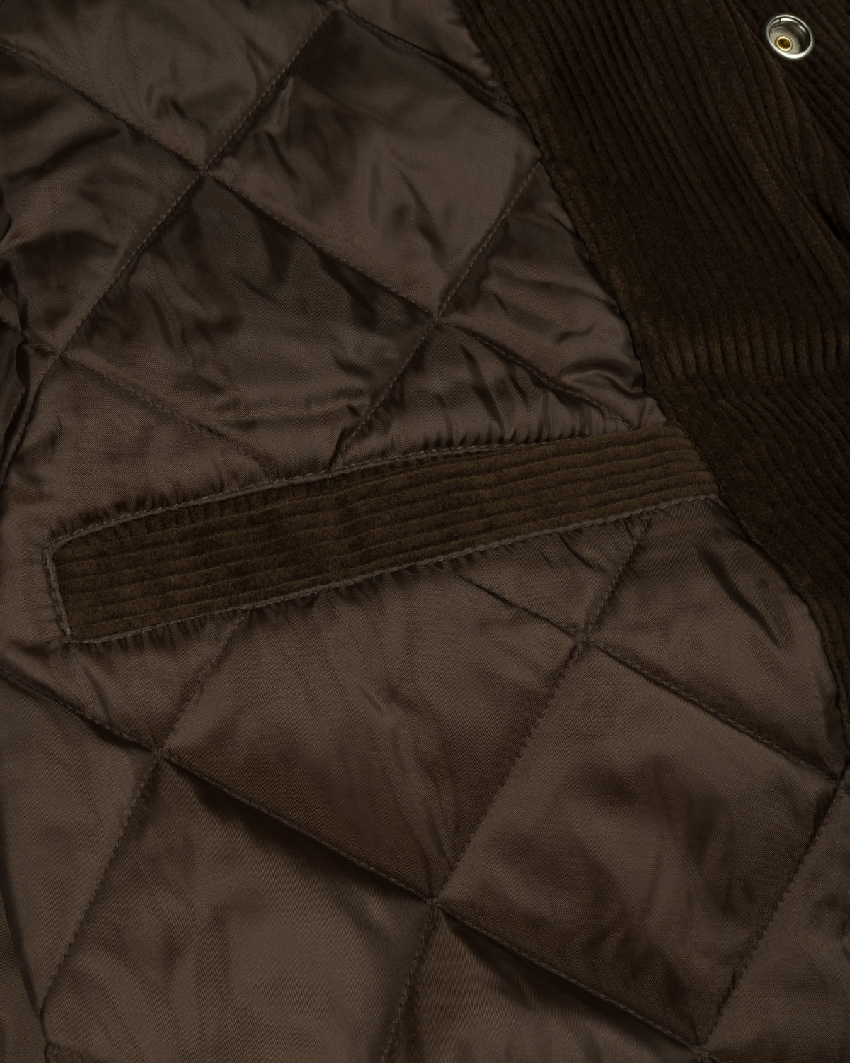 Patta Corduroy Bomber Jacket (Demitasse)