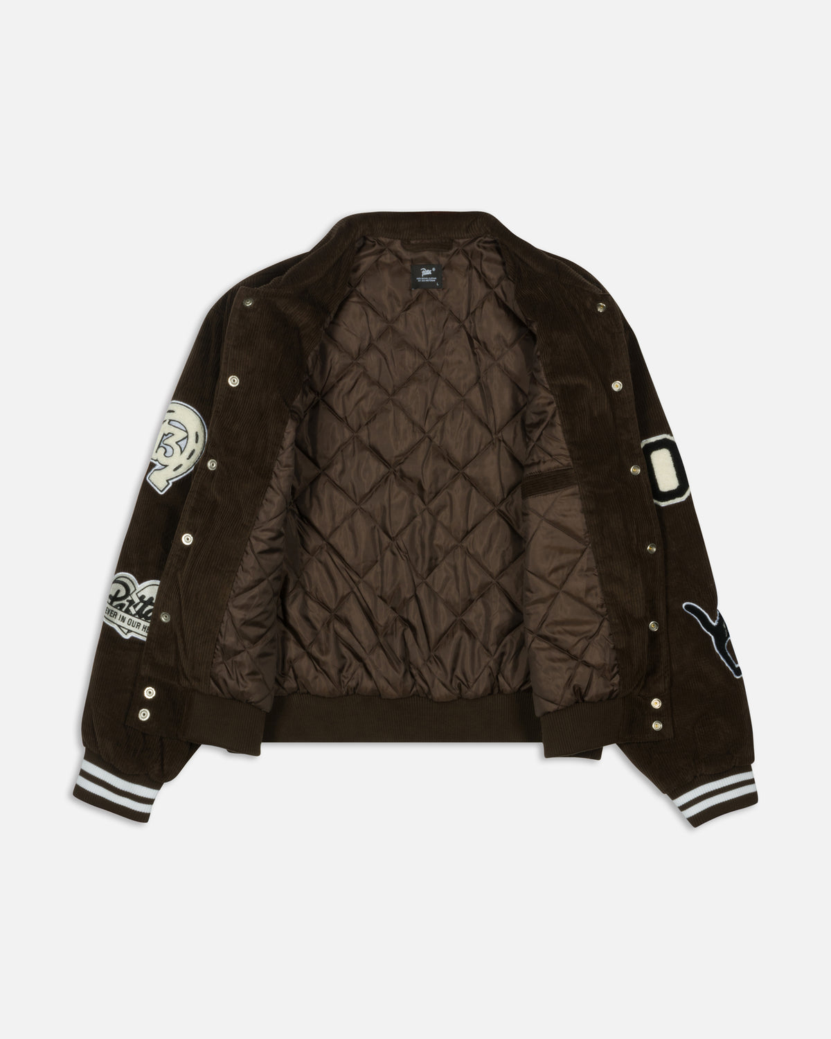 Patta Corduroy Bomber Jacket (Demitasse)