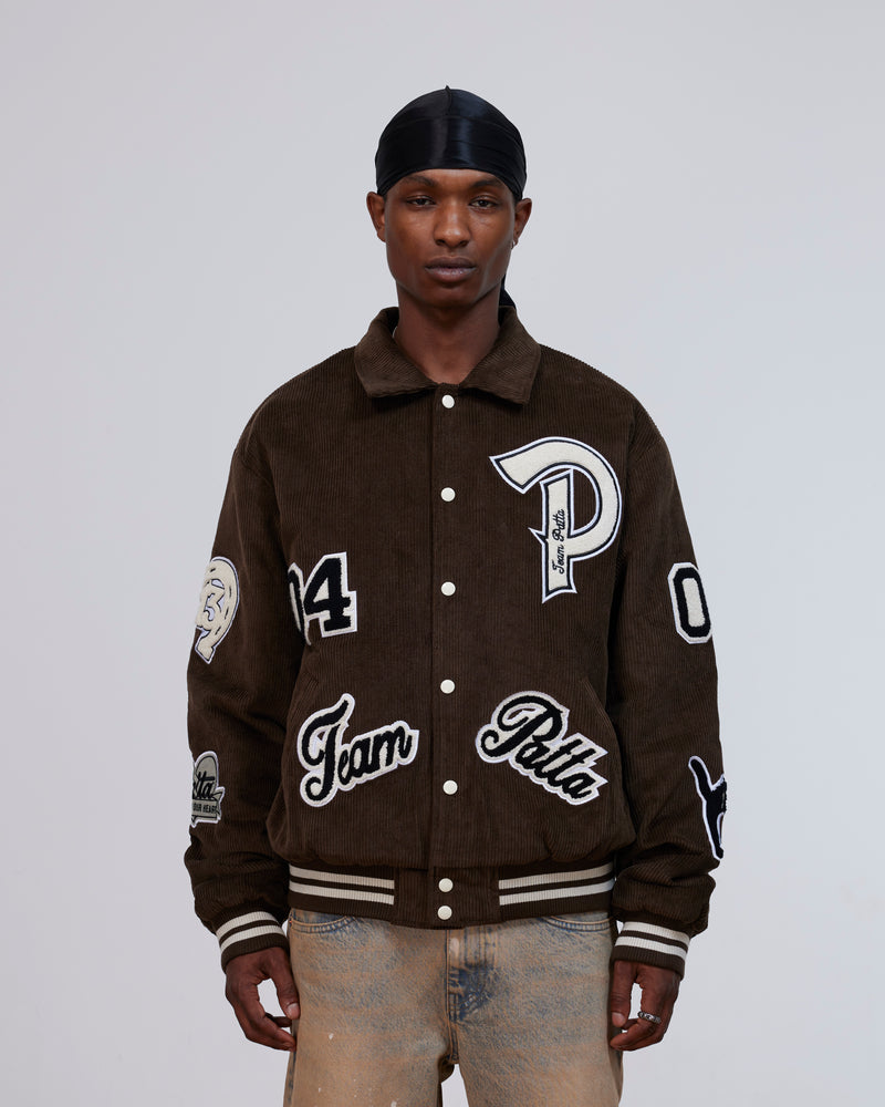 Patta Corduroy Bomber Jacket (Demitasse)