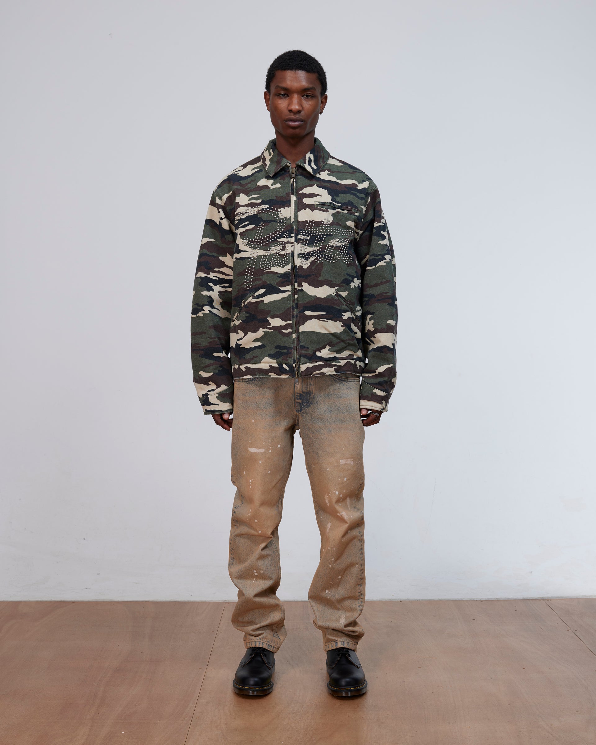 Patta Camo Canvas Workwear Jacket (Mojave Dessert)