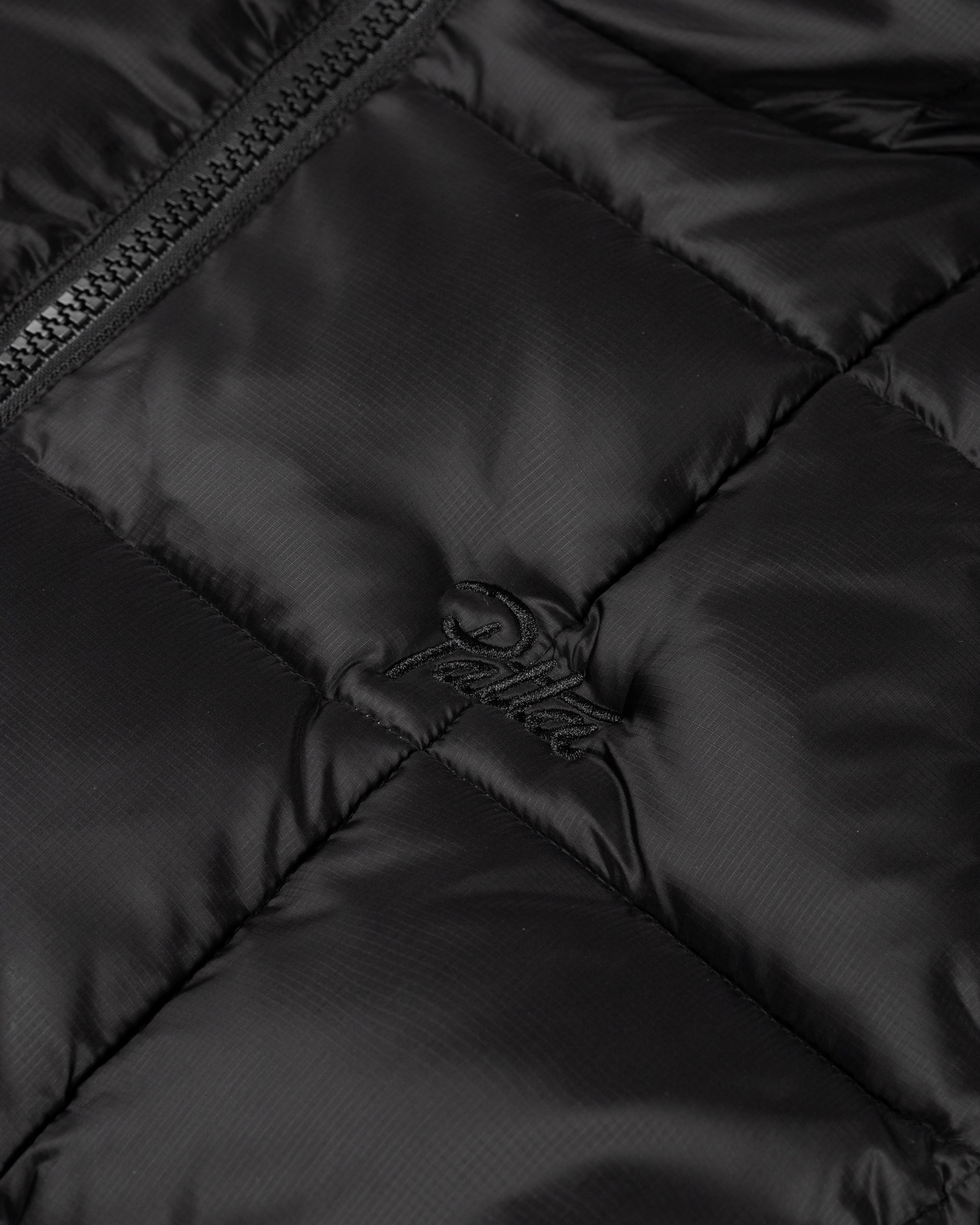 Patta Square Quilted Puffer Jacket (Black)