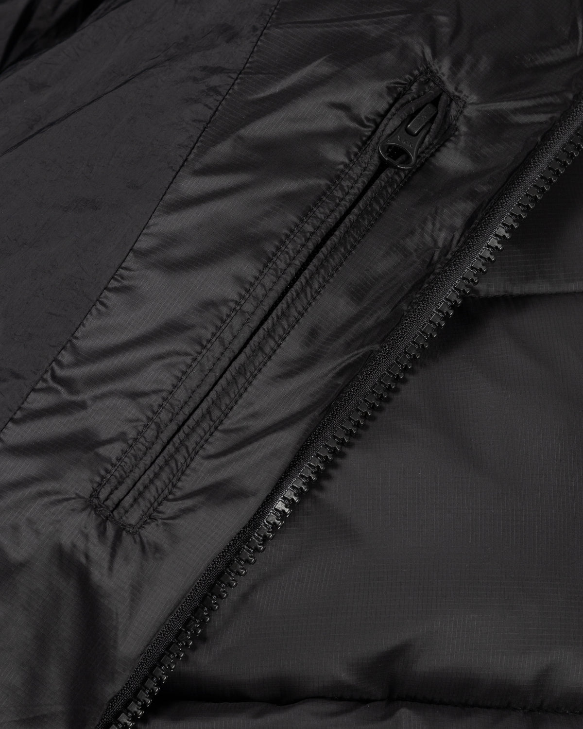 Patta Square Quilted Puffer Jacket (Black)