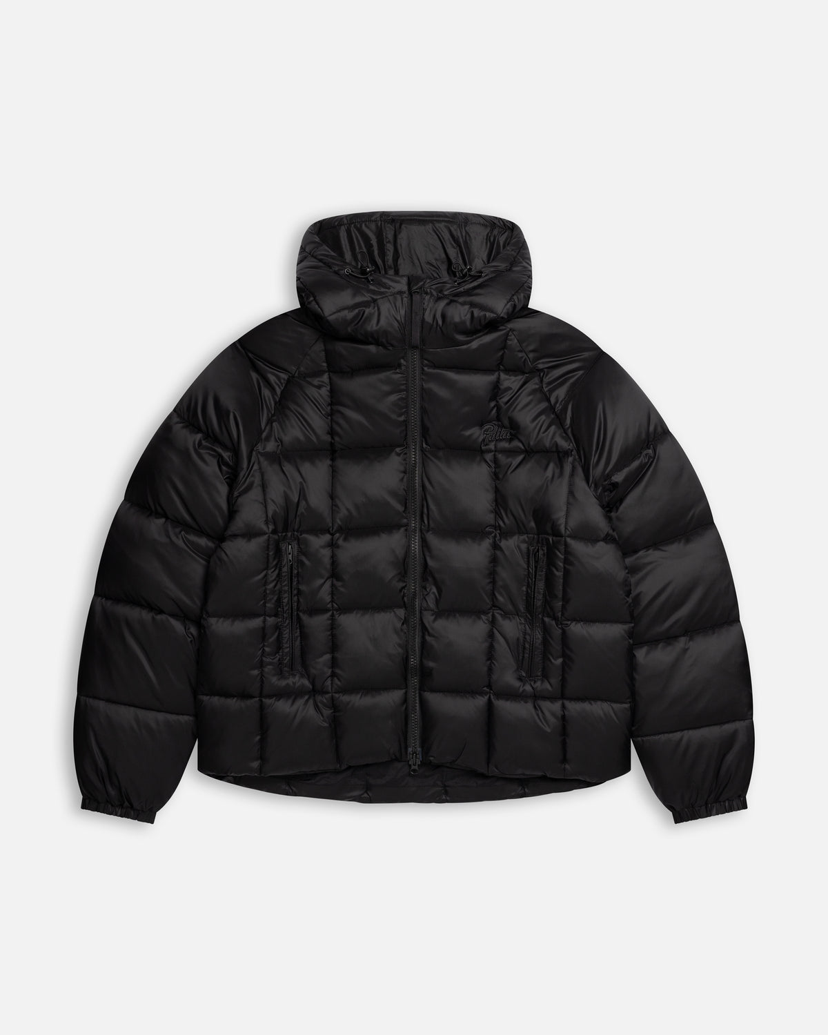 Patta Square Quilted Puffer Jacket (Black)