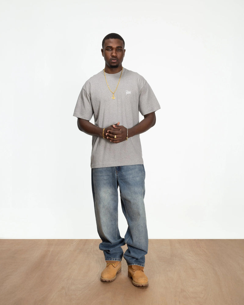 Patta Protect Yourself T-Shirt (Melange Grey)
