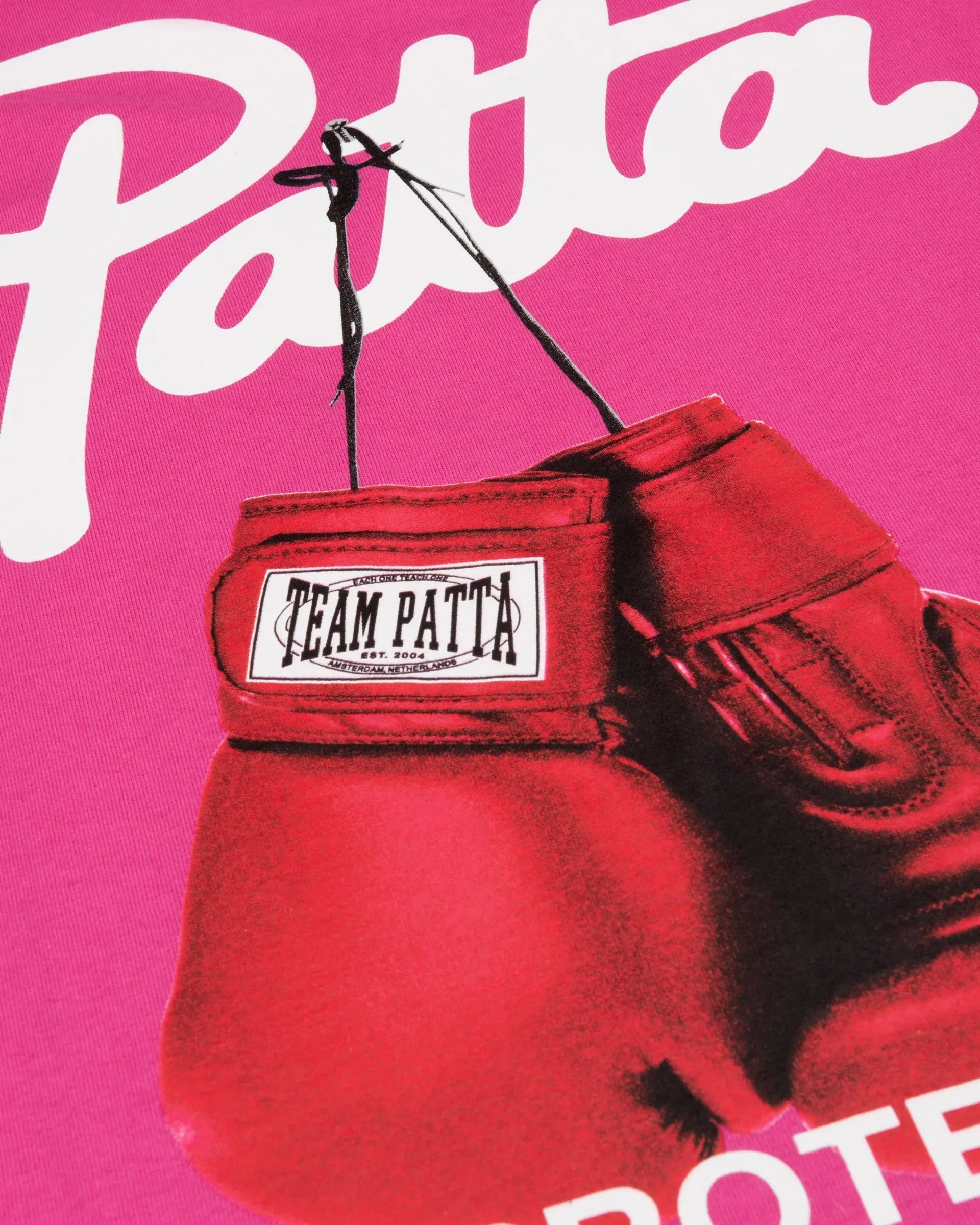 Patta Protect Yourself T-Shirt (Ibis Rose)