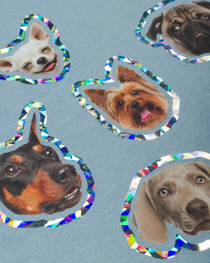 Patta Dogs T-Shirt (Dusty Blue)