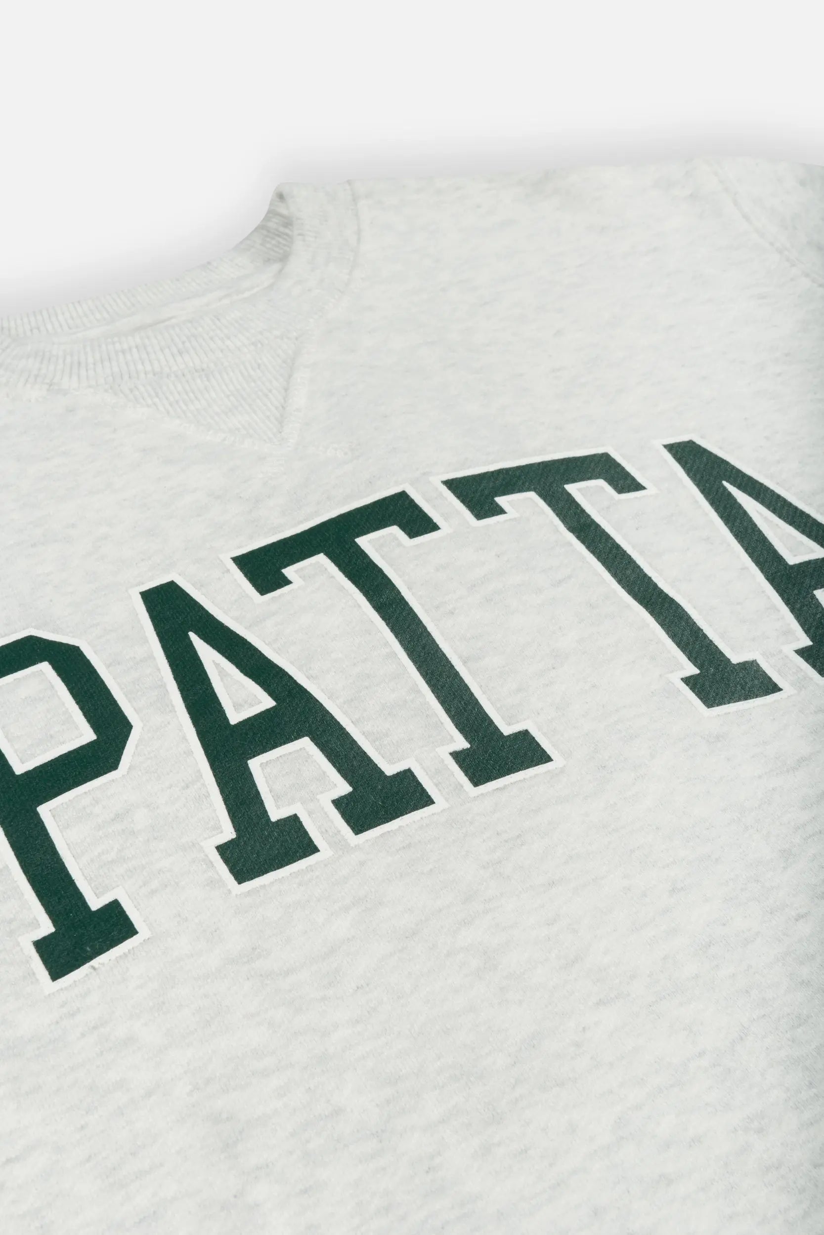 Patta Kids Arc Logo Crewneck Sweater (Light Melange Grey)