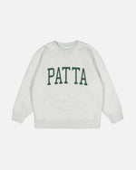 Patta Kids Arc Logo Crewneck Sweater (Light Melange Grey)