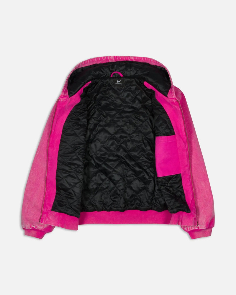 Patta Peace Canvas Hooded Jacket (Fuchsia Purple)