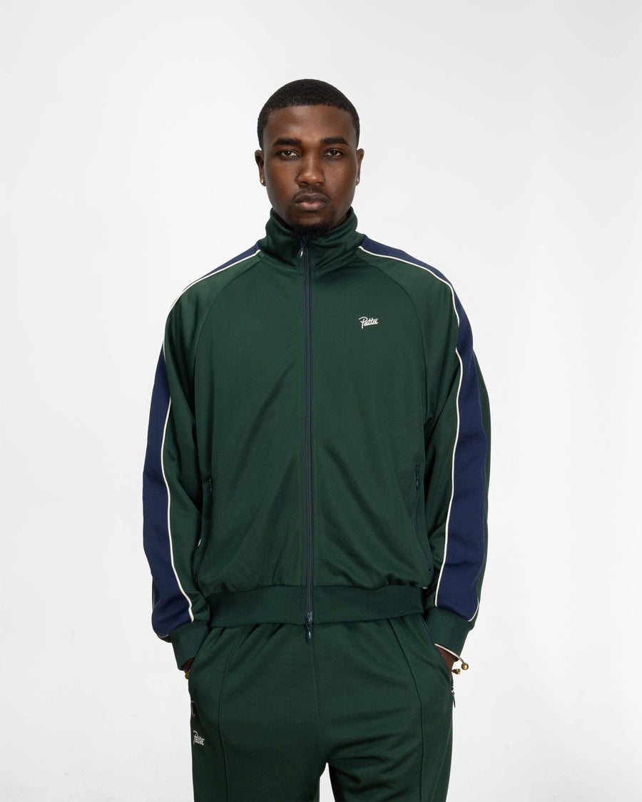 Patta Tricot Track Jacket (Pine Grove)