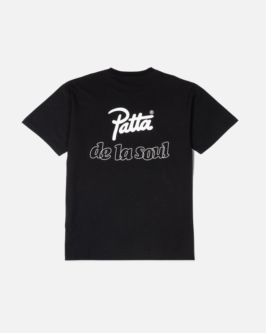 PRE-ORDER: Patta x De La Soul High Stakes T-Shirt (Black)